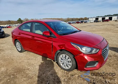 2022 Hyundai Accent Se z USA, uszkodzony, nr VIN 3KPC24A69NE171555